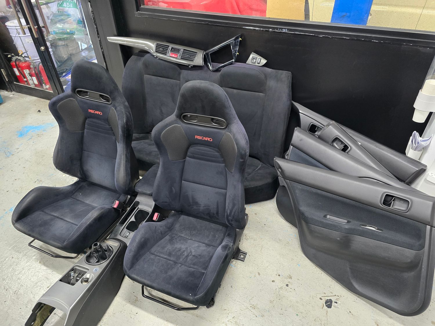 Mitsubishi Evo 8 MR full interior