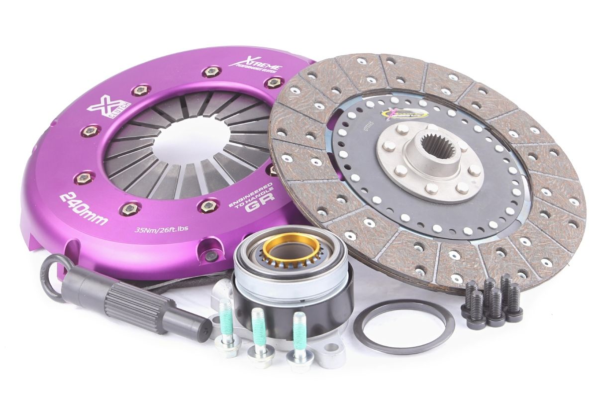 Yaris GR - Clutch Kit - Xtreme Performance Heavy Duty Organic Inc CSC - suits dualmass flywheel - 560Nm