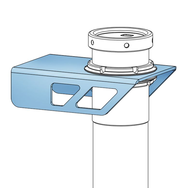 Mounting steel bracket for Air Jack 60C 20 - 30 BAR