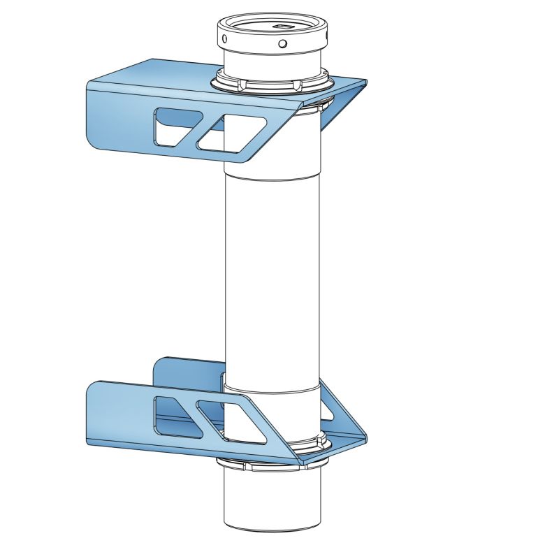 Mounting steel bracket for Air Jack 60C 20 - 30 BAR