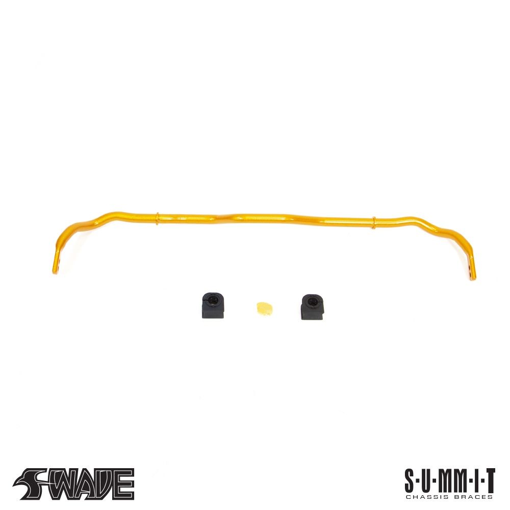 WAVE &amp; SUMMIT 25.4mm Rear Adjustable Anti Roll Bar for Toyota Yaris GR