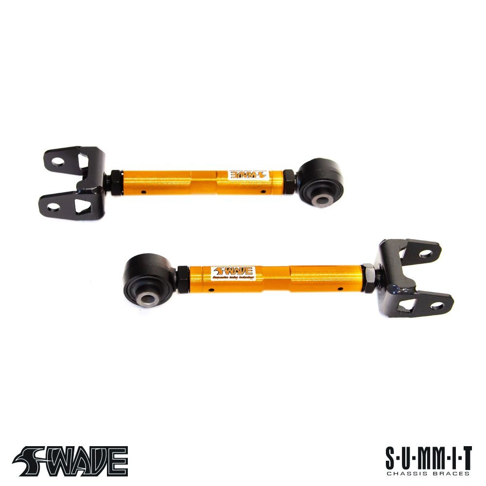 SWAVE &amp; SUMMIT Carbon Steel Rear Adjustable Toe Control Kit for Toyota Yaris GR