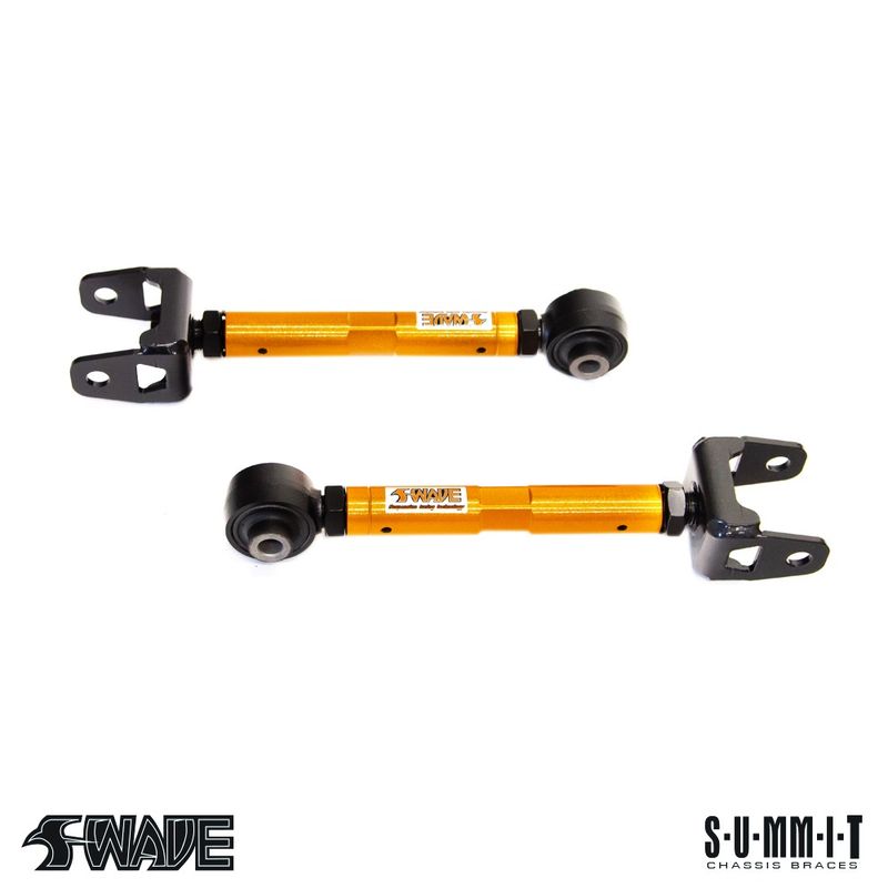 SWAVE &amp; SUMMIT Carbon Steel Rear Adjustable Toe Control Kit for Toyota Yaris GR