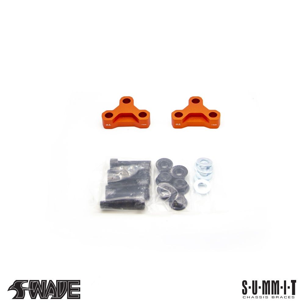 SWAVE &amp; SUMMIT Roll Center Adjuster Plates for Toyota Yaris GR