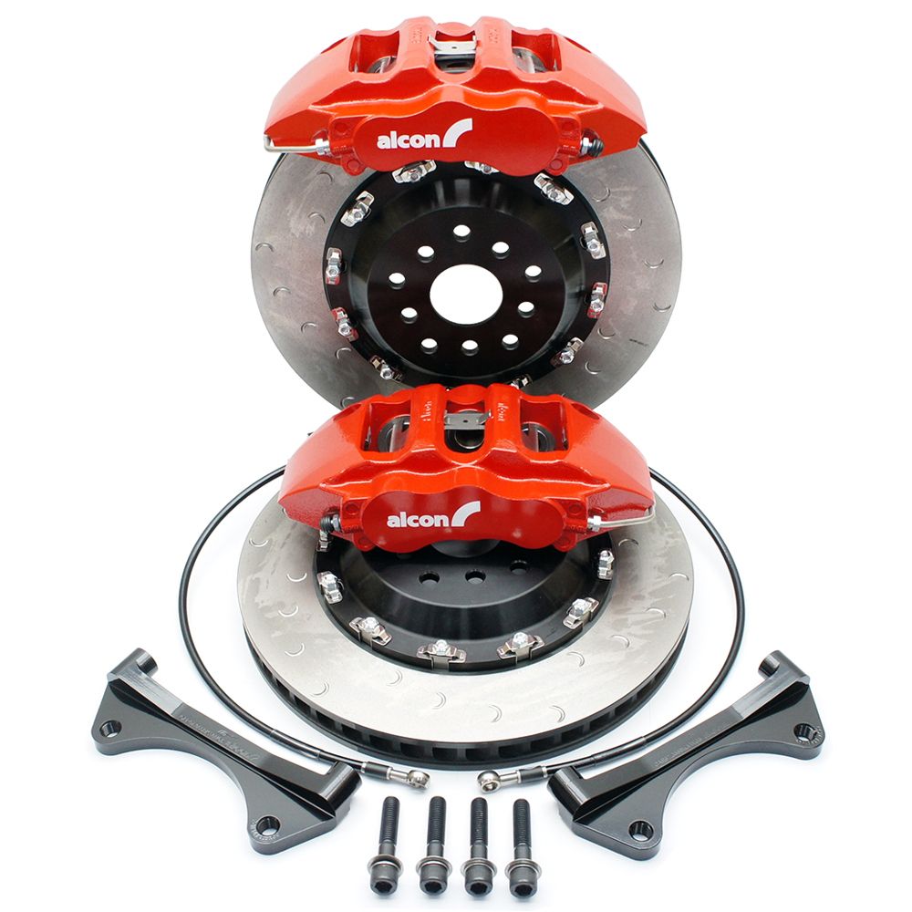 Alcon Front Bolt On Big Brake Kit CAR97 380x32mm (M2 F87/M3 F80/M4 F82) - RED