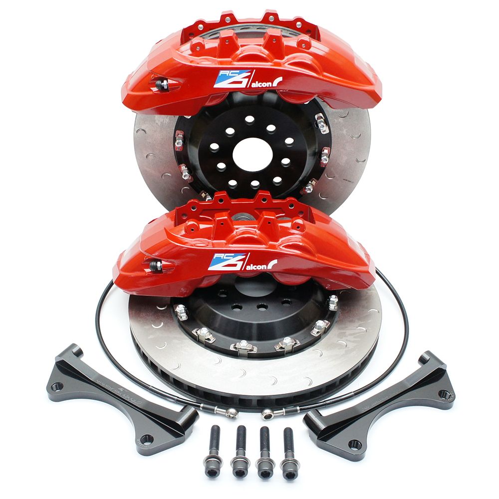Alcon RC6 Front Bolt On Big Brake Kit CAR70 W/DBA 410x32mm (Yaris GR) - RED