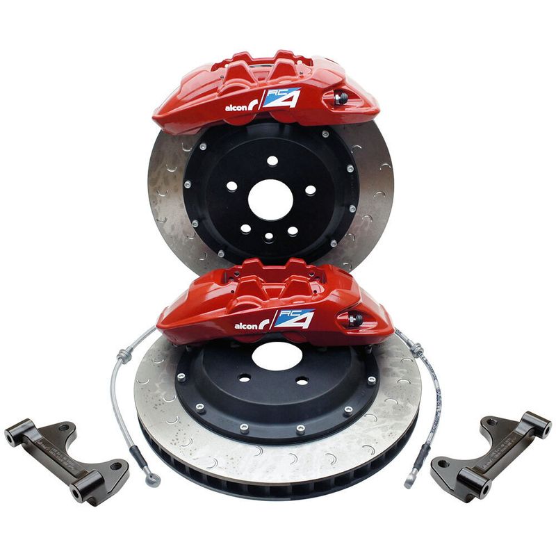 Alcon RC4 Rear Bolt On Big Brake Kit CAR69 W/DBA 355x32mm (M2 F87/M3 F80/M4 F82) - RED