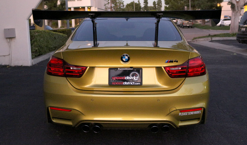 APR BMW F82 M4 GTC-300 Adjustable Wing 2015-19