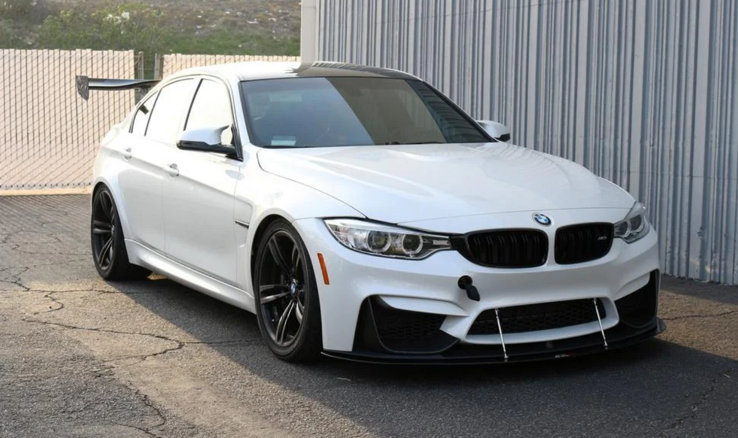 APR BMW F82 M4 / F80 M3 with M Performance Lip Front Wind Splitter 2016 - 2021
