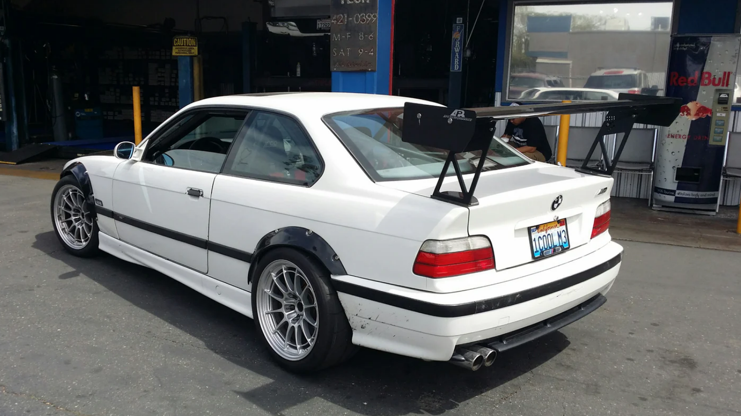 APR BMW E36 GT-250 Adjustable Wing 1990 - 2000