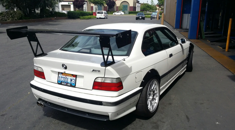 APR BMW E36 GT-250 Adjustable Wing 1990 - 2000