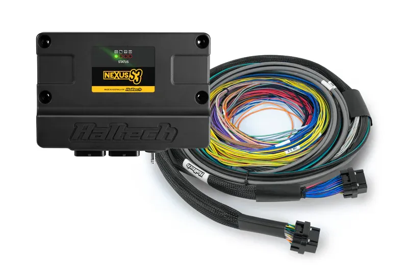 Haltech - Nexus S3 ECU + Universal Wire-in Harness - 2.5m (8&#39;)