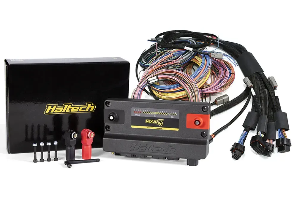 Haltech NEXUS R5 + Universal Wire-in Harness Kit - 5M / 16&#39; Length: 5m (16&#39;)