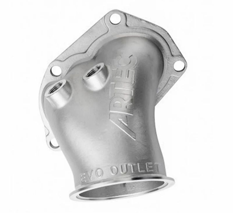 Mitsubishi Evo 4-9 4G63 3.5” Cast Outlet O2 Housing Dump Pipe