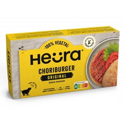 Heura Plant-Based Chorizo Burgers 2x110g