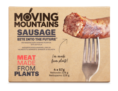 Moving Mountains – Sausages No Pork 4x57g