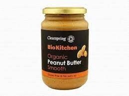 Clear Springs Bio Kitchen Org. Peanut Butter Smooth 350g