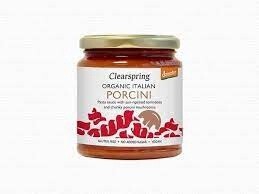Clear Springs Organic Italian Pasta Sauce-Porcini 300g