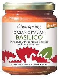 Clear Springs Organic Italian Pasta Sauce-Basilico 300g