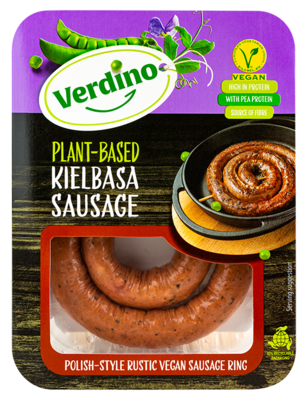 Verdino Plant-Based 'Chistorra style Kielbasa Sausages 200g