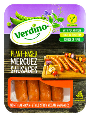 Verdino Plant-Based Merguez(Choricera Picante) 200g