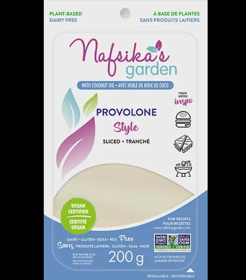 Nafsikas Gardens Provolone Style Slices 200g