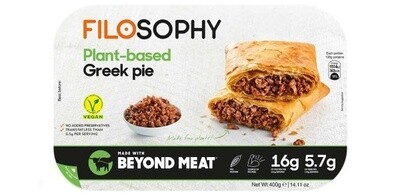 FILOSOPHY logo Plant-based Greek Pie with Beyond Meat 400g