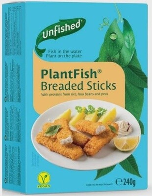 Unfished PlantFish Breaded Sticks 240g