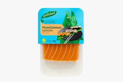 Unfished PlantZalmon Sashimi Salmon 200g