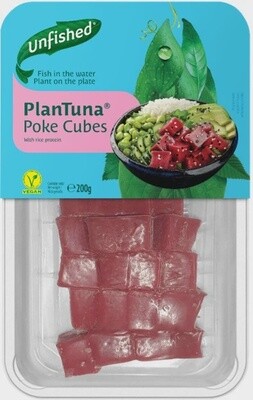Unfished PlanTuna Poke Cubes 200g