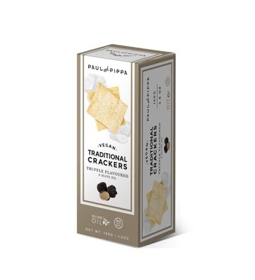 Paul & Pippa – White Truffle Crackers 130g