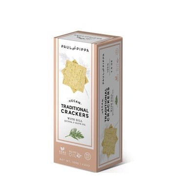 Paul &amp; Pippa – Crackers with Dill 130g