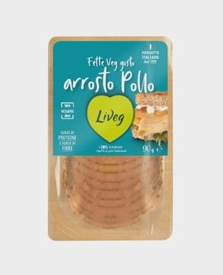 Liveg Veg Roasted Chicken Slices(Arrosto Pollo) 90g