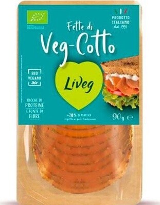 Liveg fette Veg Cotto Smoked Ham Slices 90g