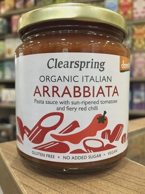Clear Springs Organic Italian Pasta Sauce-Arrabbiata 300g