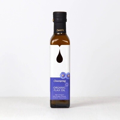 Clear spring Organic Flax Oil 250ml