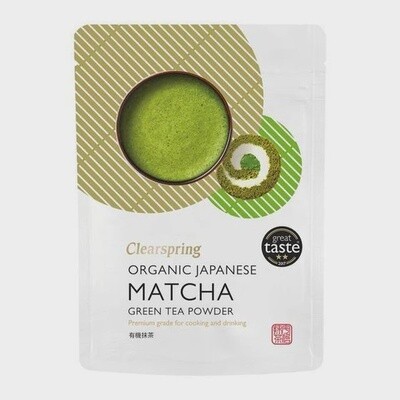 Clear spring Organic Japanese Matcha Green Tea Powder - Premium Grade 40g