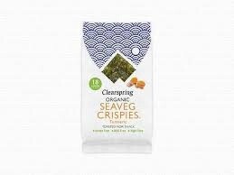 Clear Springs Organic Seaveg Crispies - Turmeric 4g