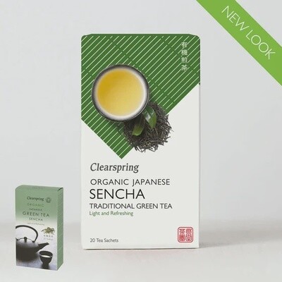 Clear Springs Organic Japanese Sencha 20 Tea Bags