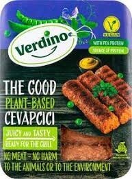 Verdino Plant-Based Sausages Cevapcici 200g