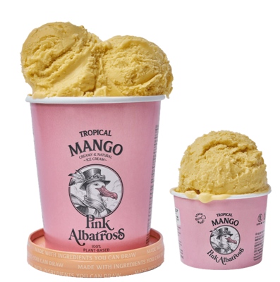 Pink Albatross - Mini Tropical Mango Ice Cream 90ml