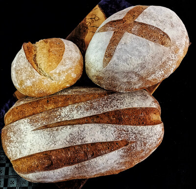 Bakin Bad Vegan Sourdough Bread