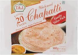 Taj Wholemeal Chapatti&#39;s 20&#39;s 900g