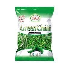 Taj Green Chillis Whole 300g