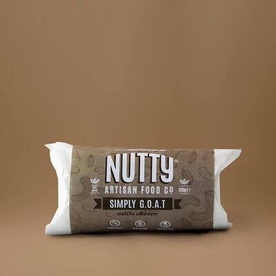 Nutty Artisan Simply G.O.A.T  Vegan Cheese 130g