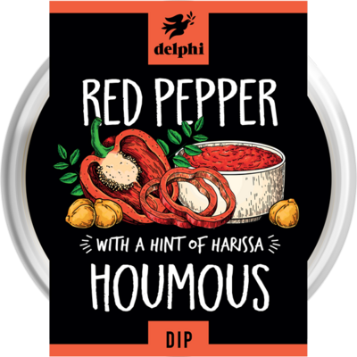 Delphi Red Pepper Houmous 170g