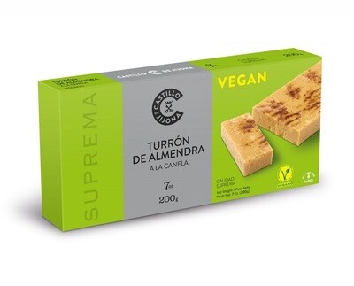 Castillo de Jijona - Turrón Imperial de Almendra a la Canela 200g