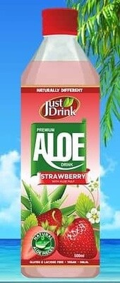 Just Drink Aloe Strawberry 50cl
