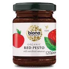 Biona Red Pesto Sauce 120g