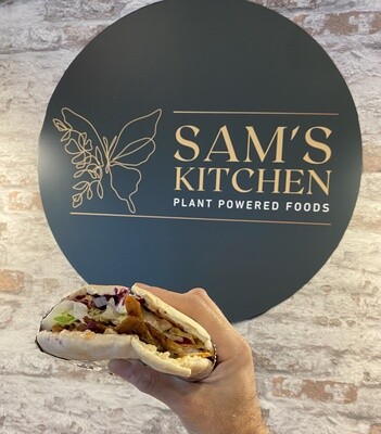 New !! Sam's Plant Based Kebab-Pita Bread